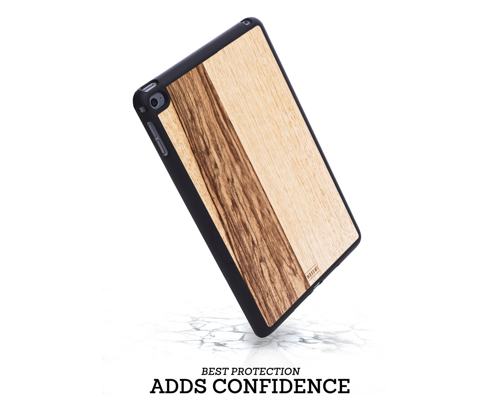 ipad case cover wood protection protective black frake mini air pro