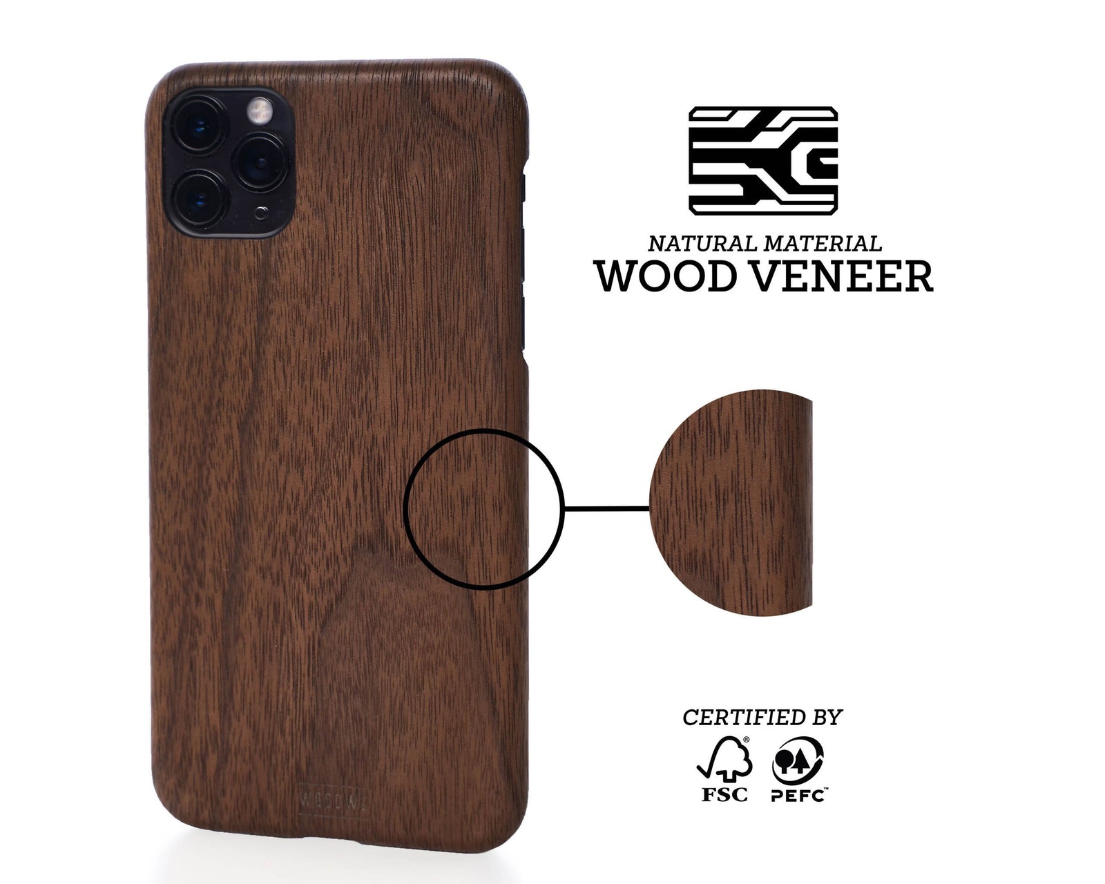 iphone case cover wood protection protective walnut hardcase