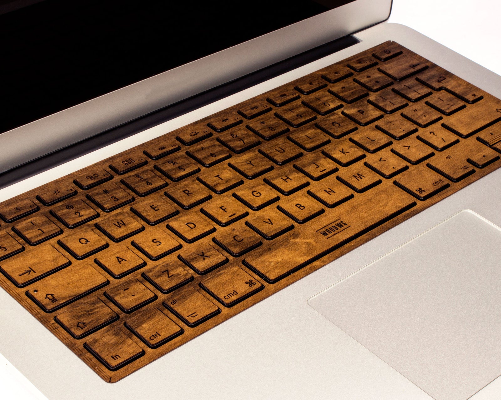 Macbook Wood Keyboard Skin - Imbuia