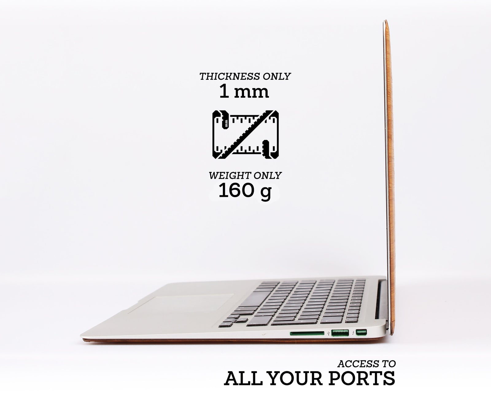 Bamboo Leaf – Story of Grass - Macbook Wood Skin