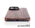 IPhone Case - Walnut Hard Wood