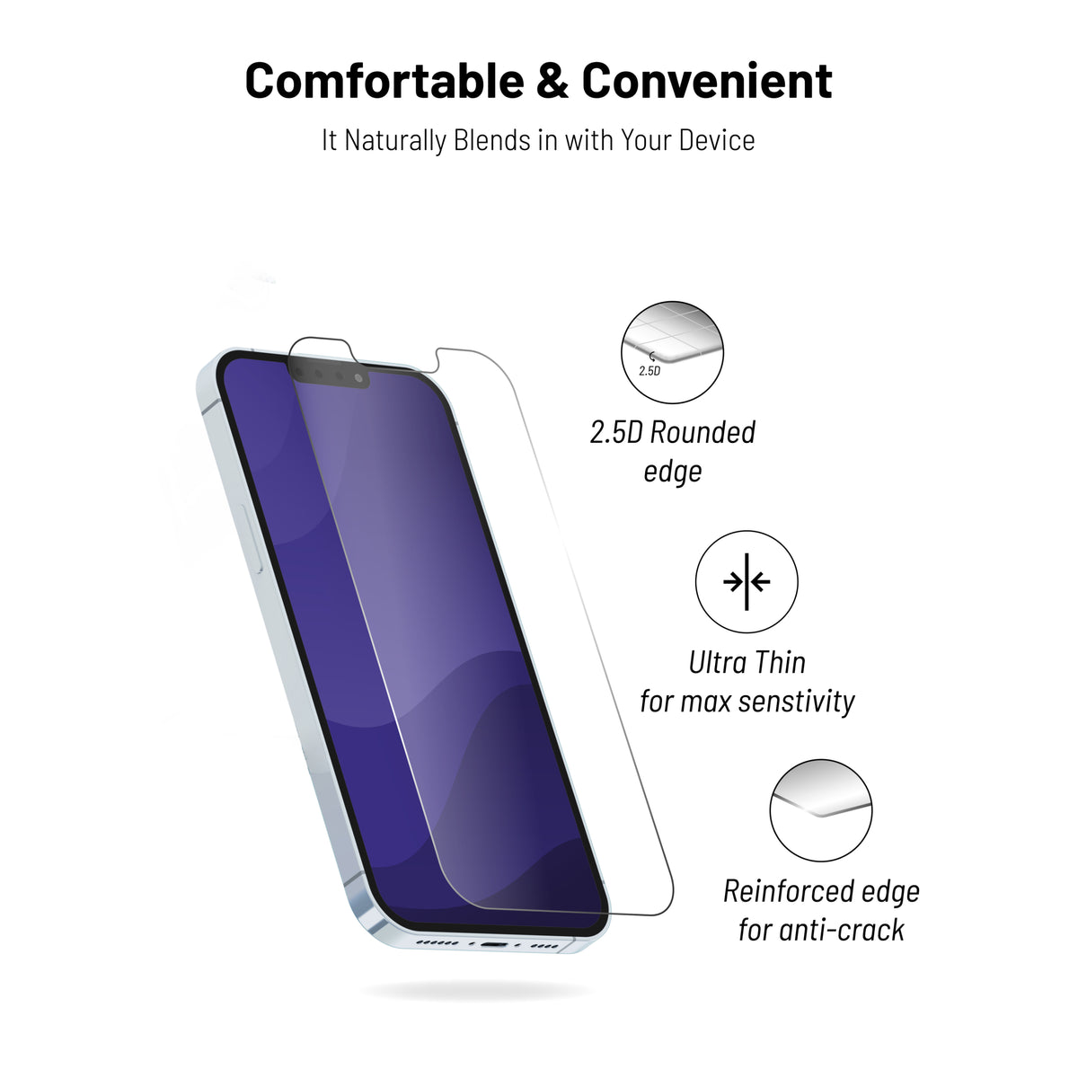 iPhone Tempered Glass
