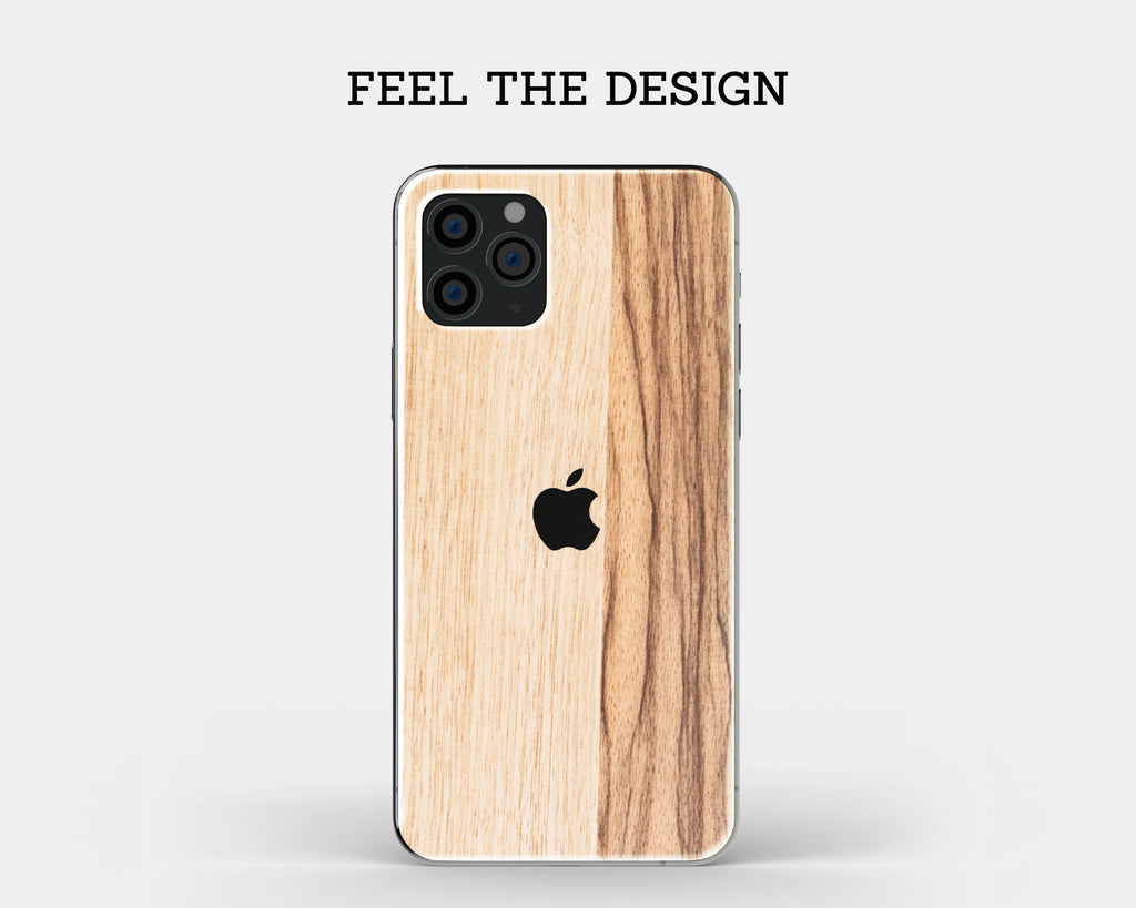 IPhone Skin - Black Frake Wood