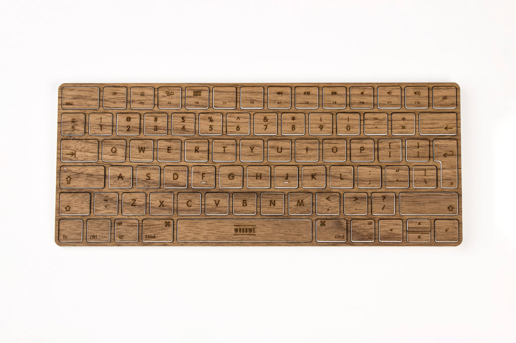 iMac Walnut Wood Keyboard Skin