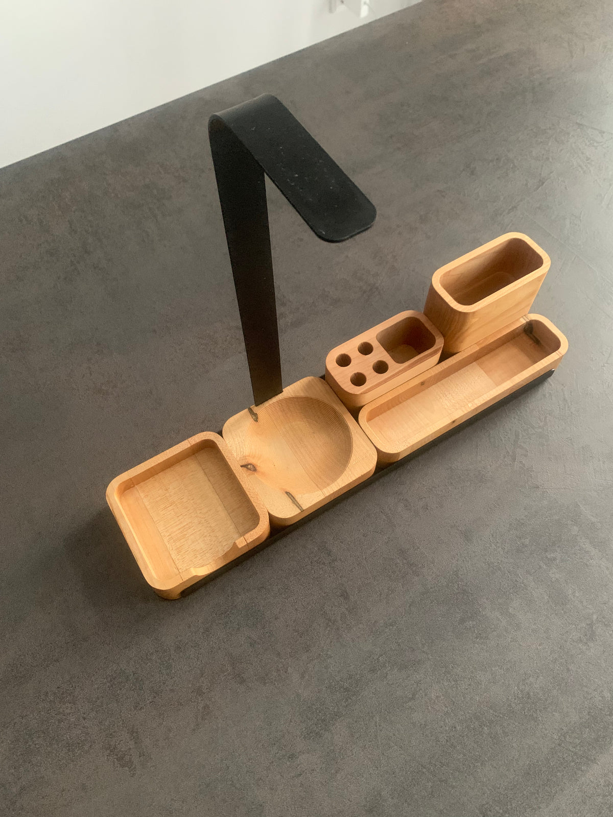 Table Organiser - Wood &amp; Metal