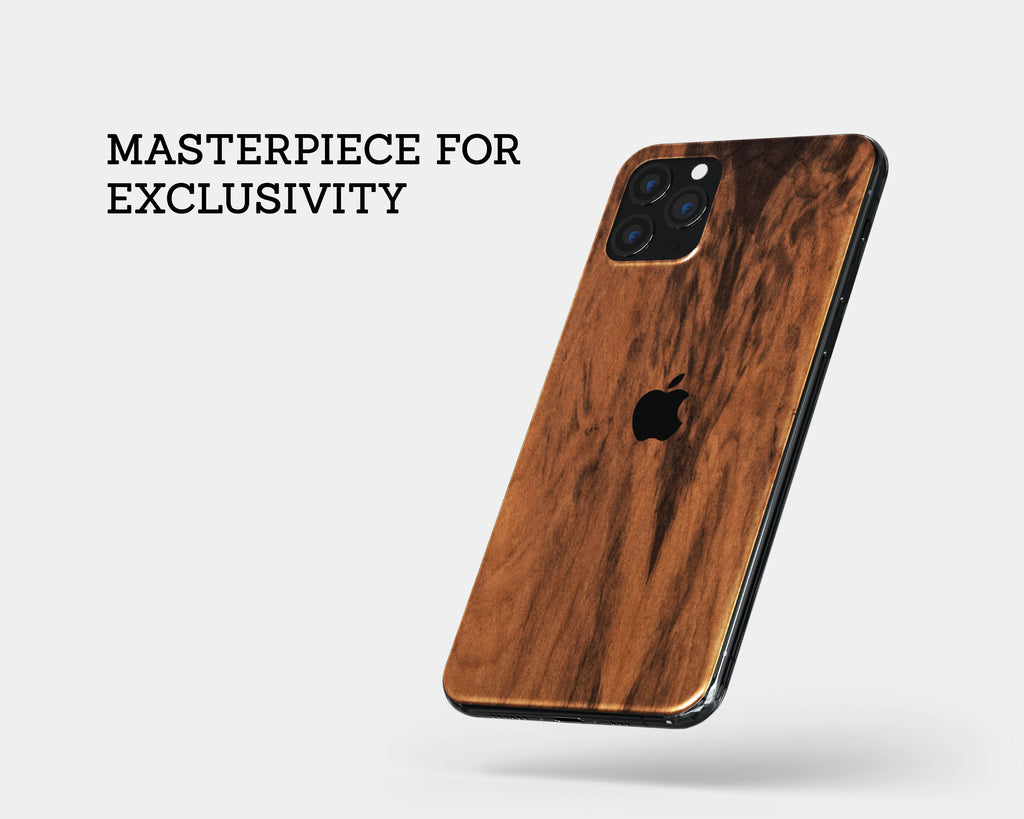 IPhone Skin - Imbuia Wood