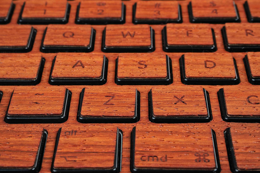 Macbook Wood Keyboard Skin - Padauk