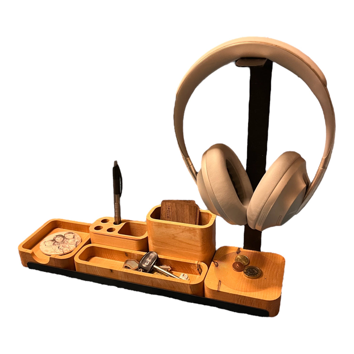 Table Organiser - Wood &amp; Metal