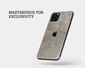 IPhone Skin - Silver Grey Stone