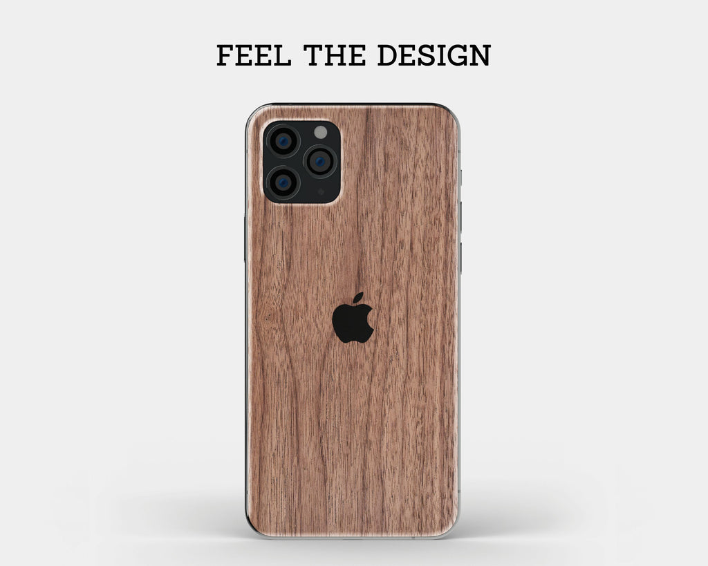 IPhone Skin - Walnut Wood