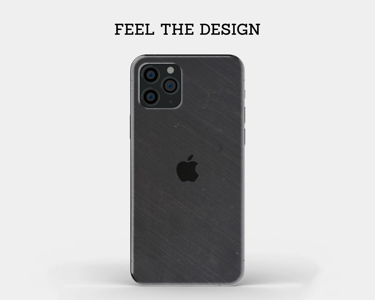 IPhone Skin - Dark Black Stone