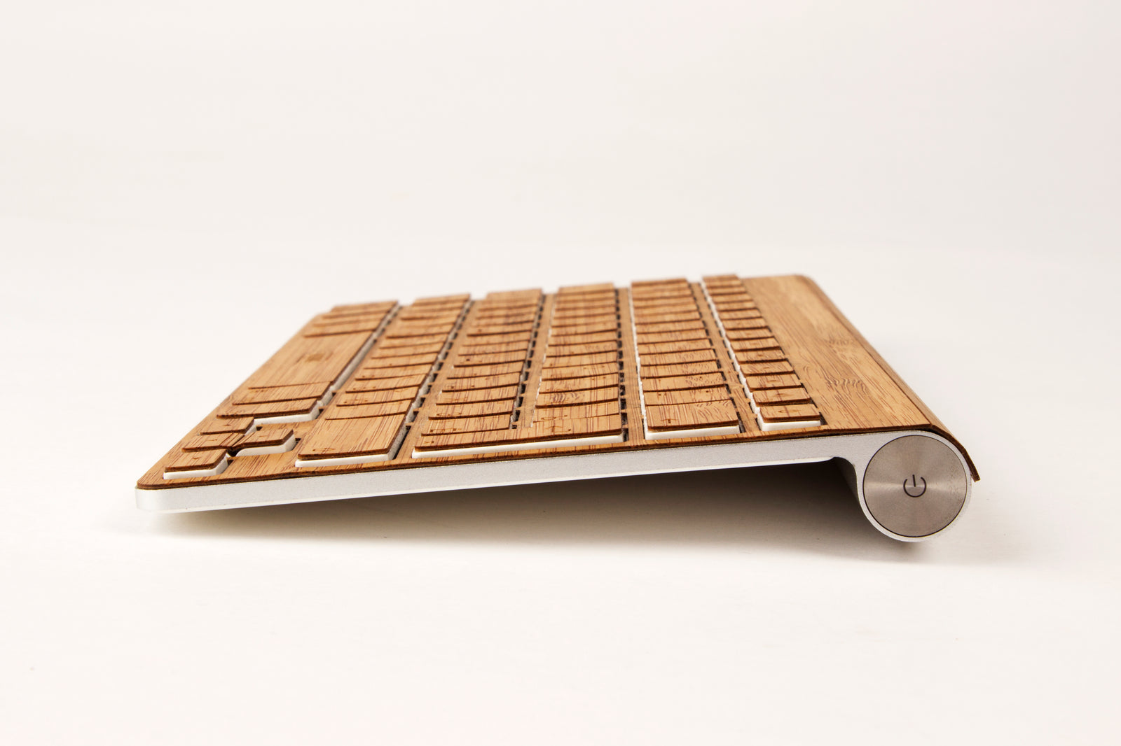 imac bamboo Keyboard Wood Sticker Decal Skin Cover Case 11 13 15 12 inch in .jpg