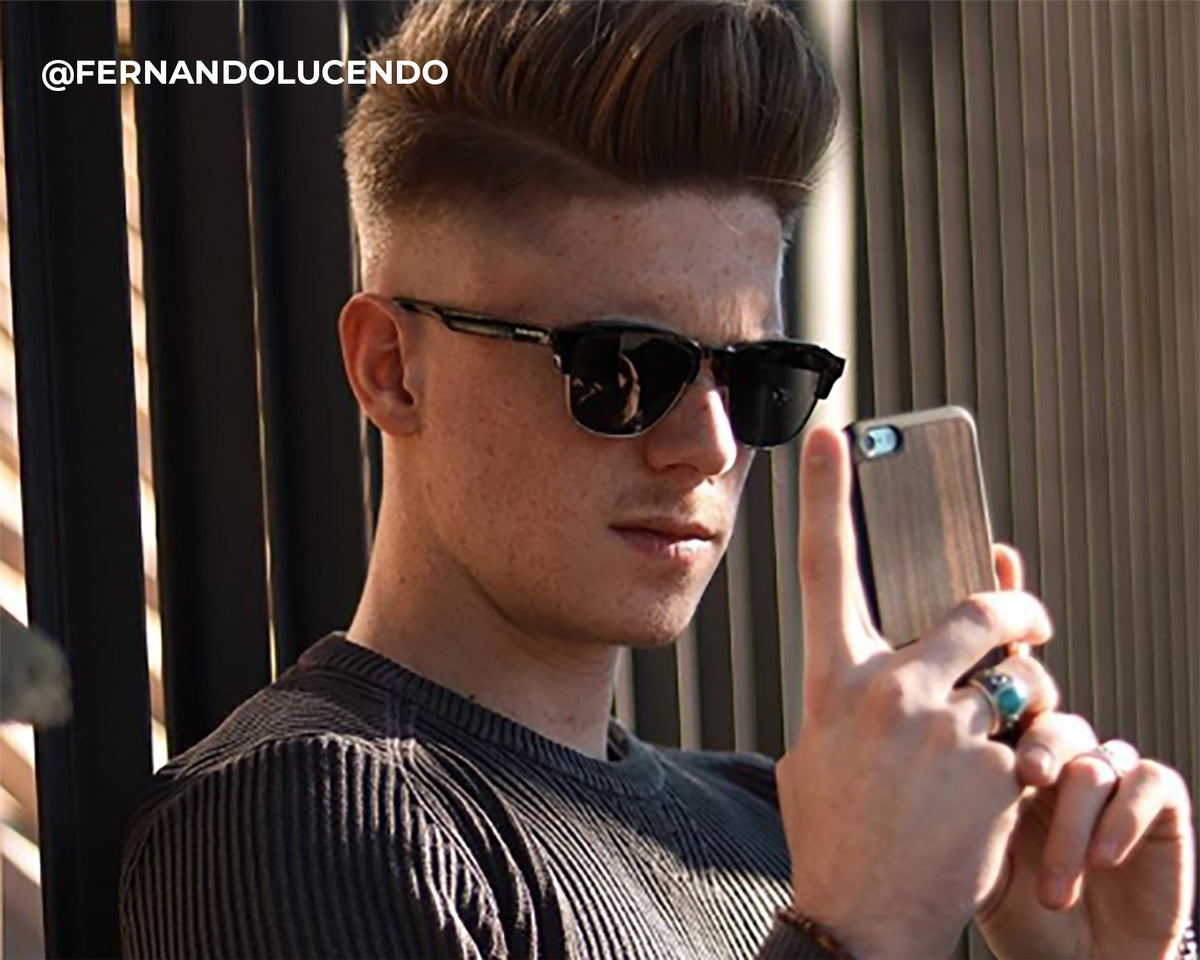 IPhone Case - Walnut Hard Wood