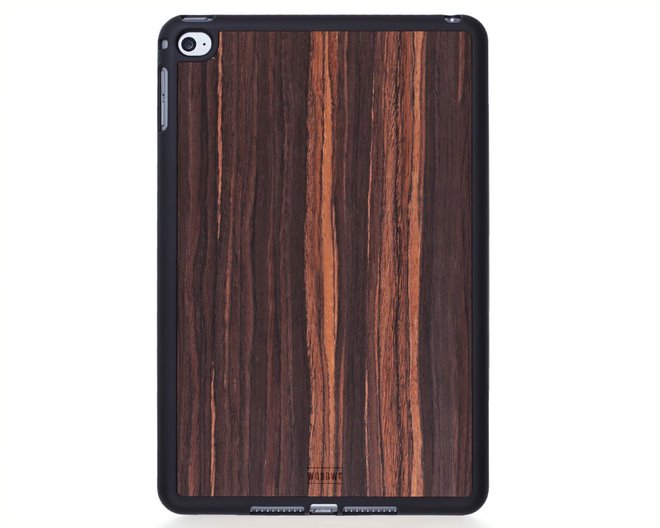 Ipad Case - Ebony Wood