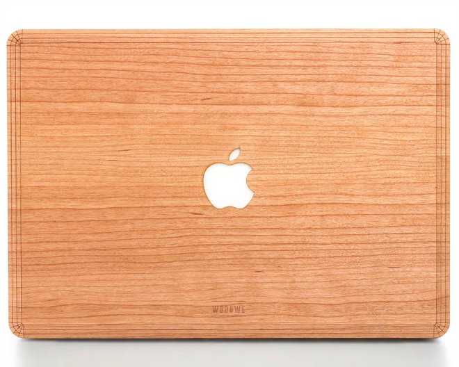 MacBook Skin - Made of Real Wood - Cherry