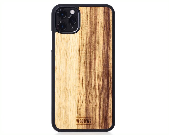 IPhone Case - Black Frake Wood