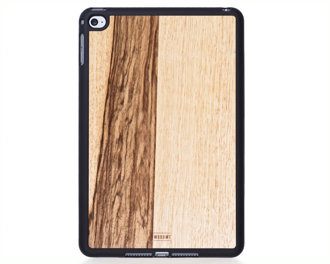 Ipad Case - Black Frake Wood