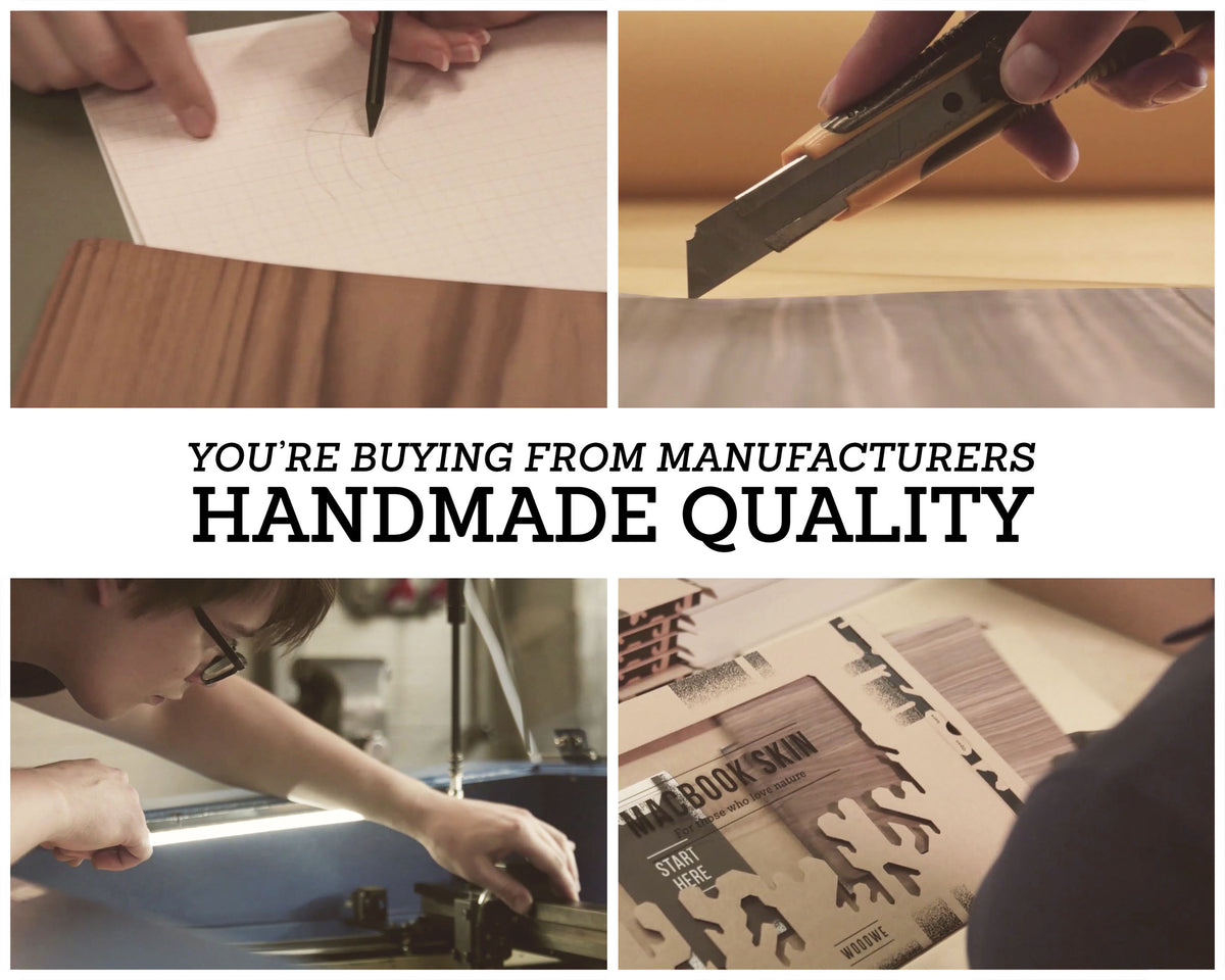 Macbook Wood Keyboard Skin - Padauk