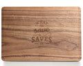Saves Us - Macbook Wood Skin