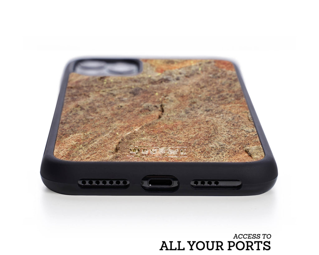 iphone case cover stone protection protective burning forest