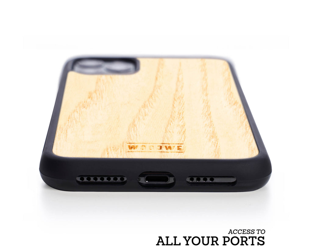 iphone case cover wood protection protective ash