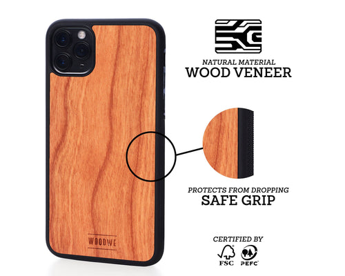 iphone case cover wood protection protective cherry