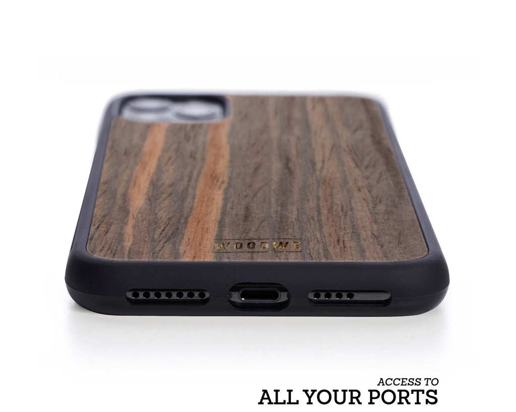 iphone case cover wood protection protective ebony