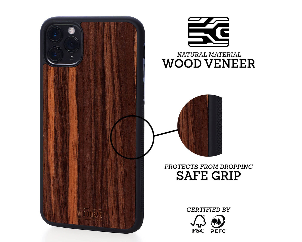 iphone case cover wood protection protective ebony