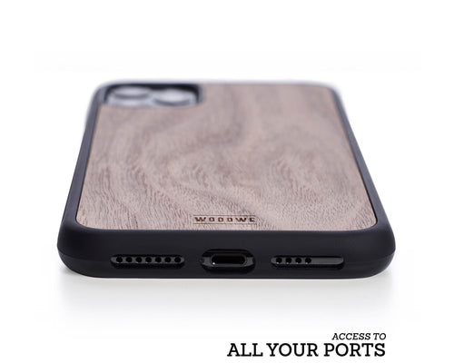 iphone case cover wood protection protective collections earthday walnut music listen