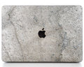 MACBOOK PROTECTIVE CASE - Made of Real Stone - Silver Grey