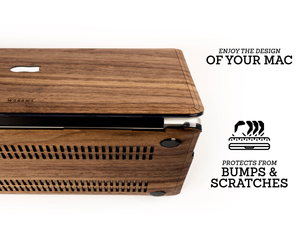 MACBOOK PROTECTIVE CASE - Made of Real Wood