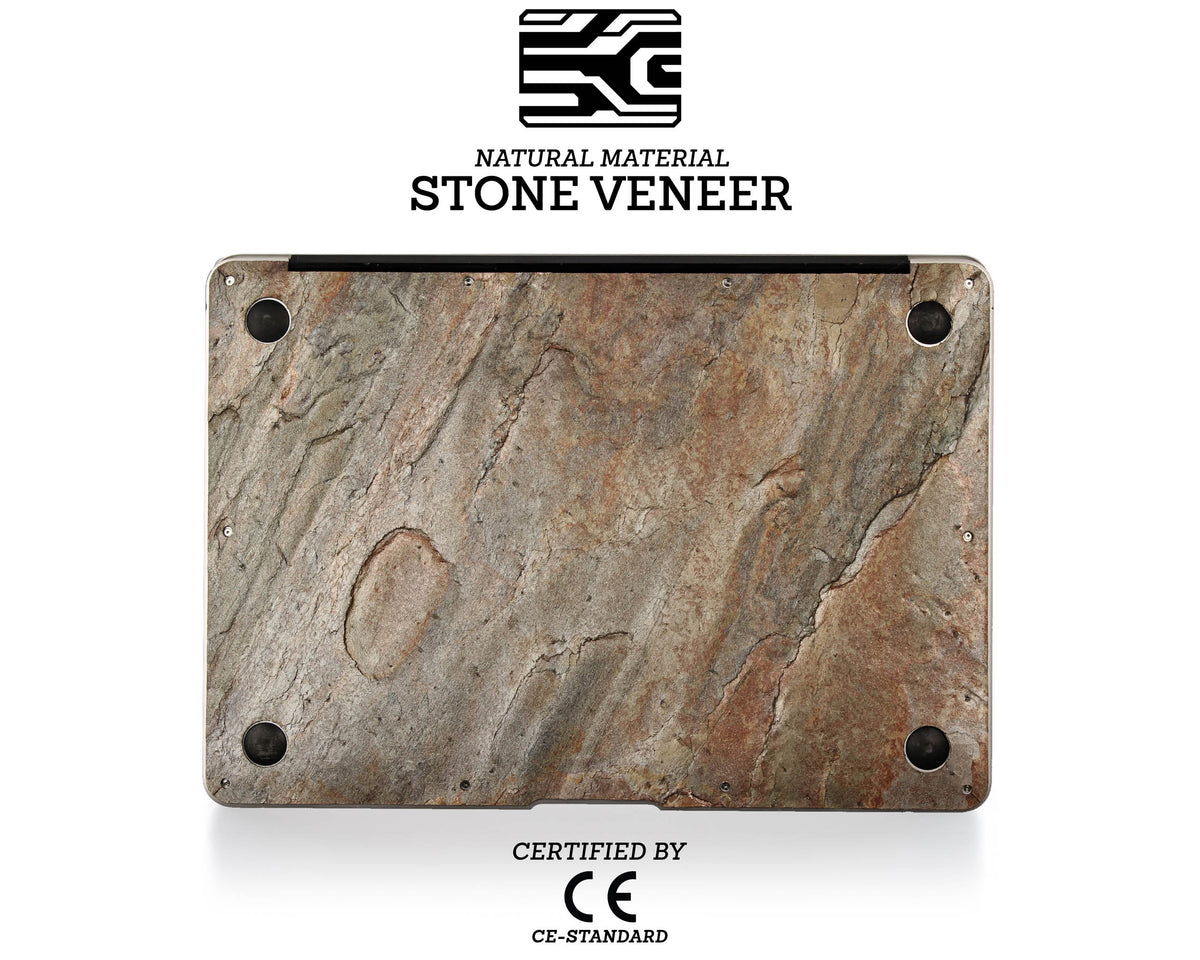 Macbook Skin - Made of Real Stone - Burning Forest