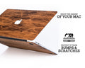 MacBook Skin - Made of Real Wood - Imbuia