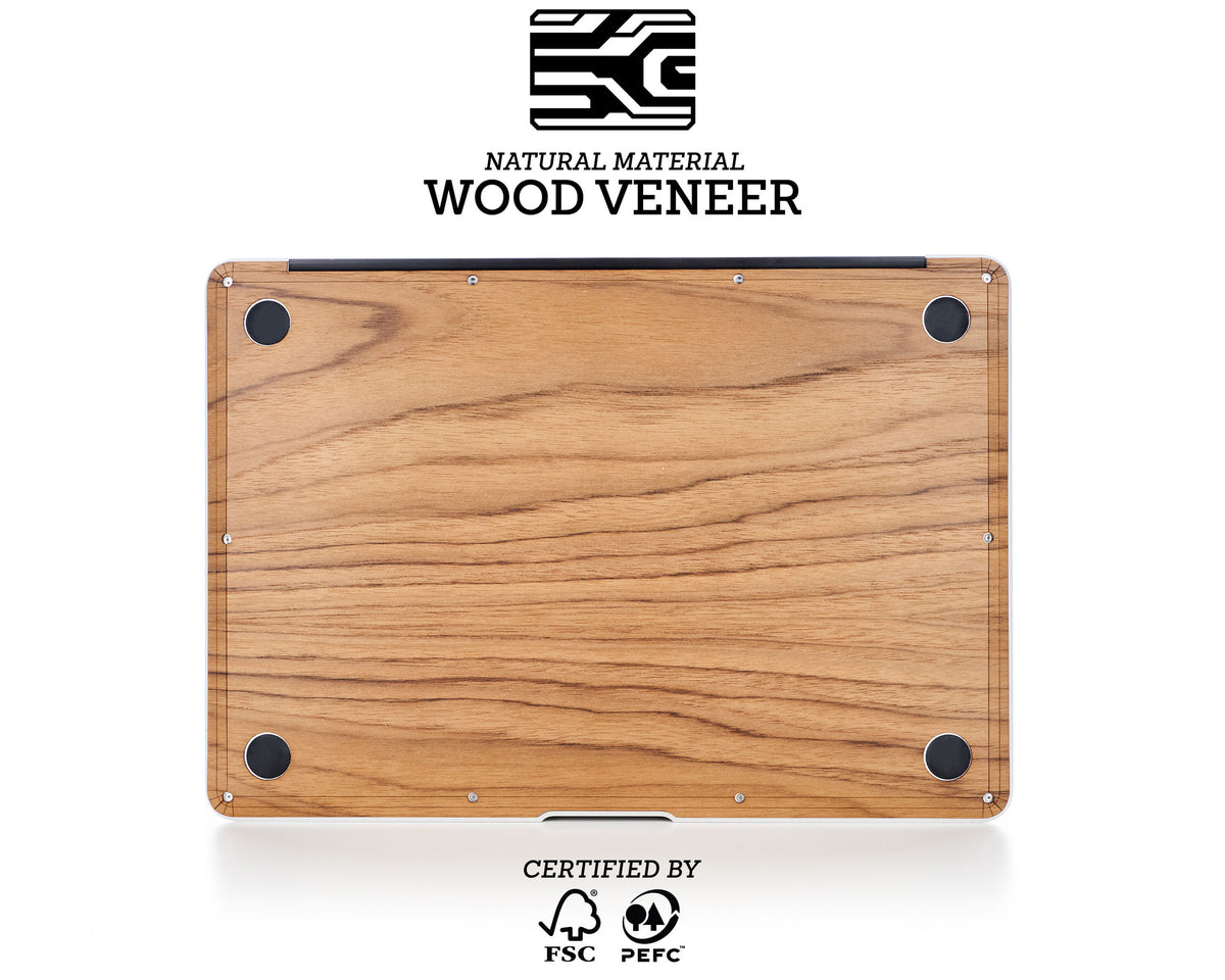 MacBook Skin - Made of Real Wood - Teak