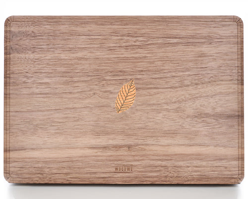 Walnut Leaf – Story of Sun - Macbook Wood Skin