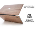 MacBook Skin - Made of Real Wood - Walnut